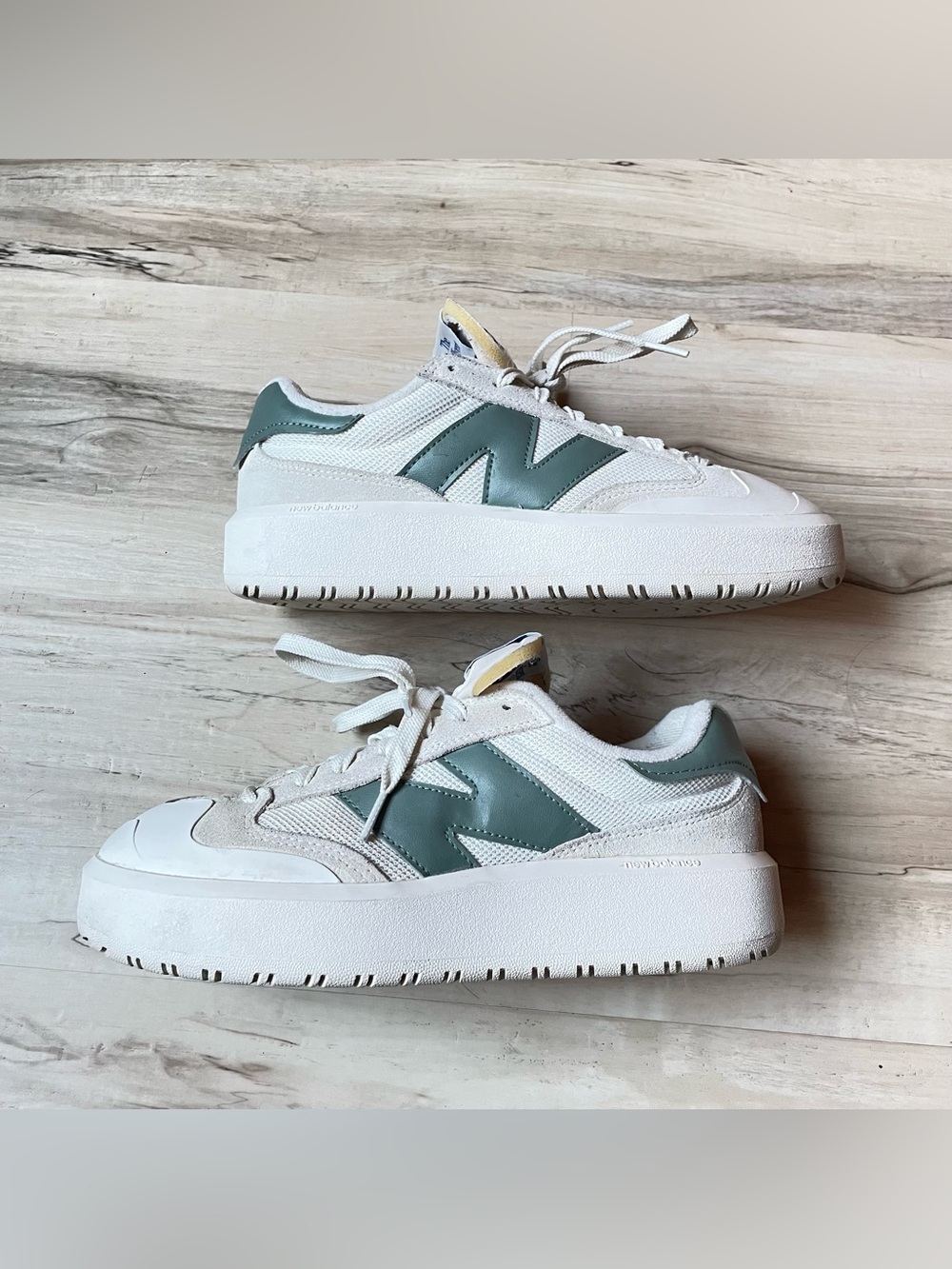 New Balance Platform Court Shoes CT302 Sage Green Accent, size: W8.5 M7